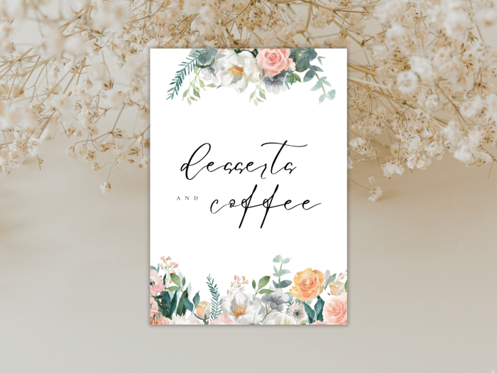 Blush Pink And Peach Chic Pastel Wedding Coffee And Desserts Stationery Dreamy
