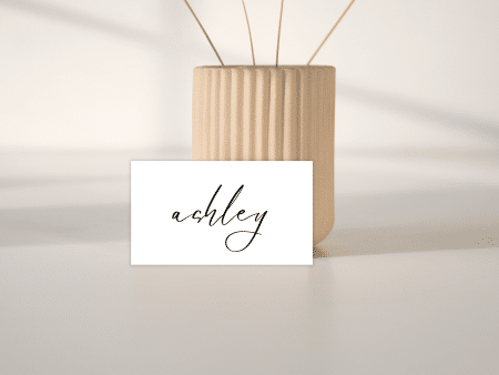 Wedding Table Name Cards (Place Cards)