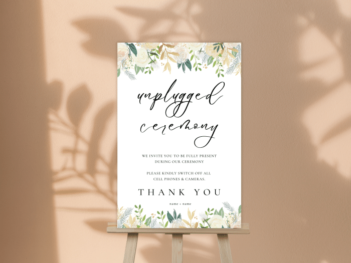 Modern Sage Green And Gold Wedding Unplugged Ceremony 3
