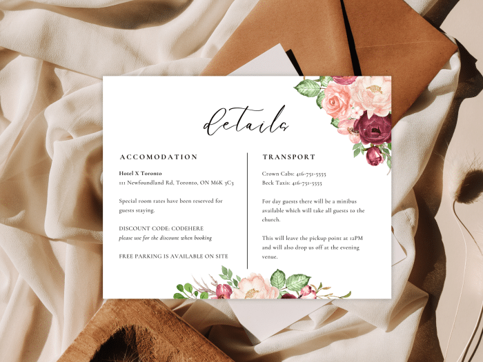 Romantic Burgundy Blush Fall Wedding Details