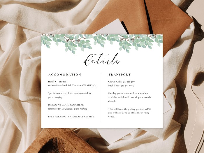 Rustic Modern Eucalyptus Greenery Wedding Details