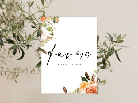 Terracotta Boho Autumn Wedding Favors