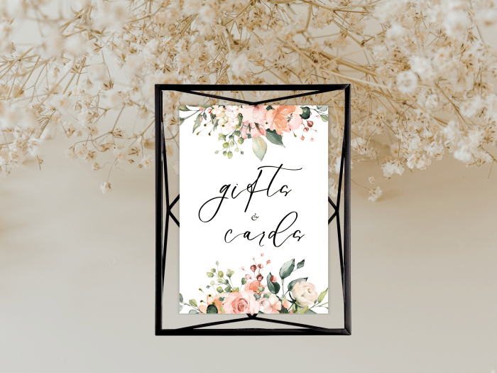 Whimsical Peach Coral Wedding Cards And Gifts Stationery