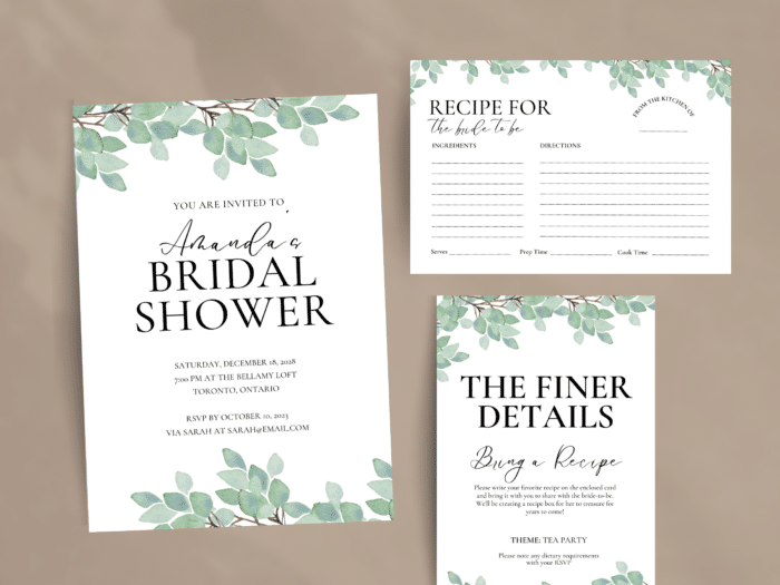 Bridal Shower Invitation 3