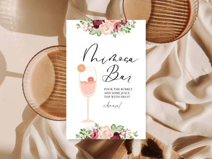 Mimosa Bar Card 9