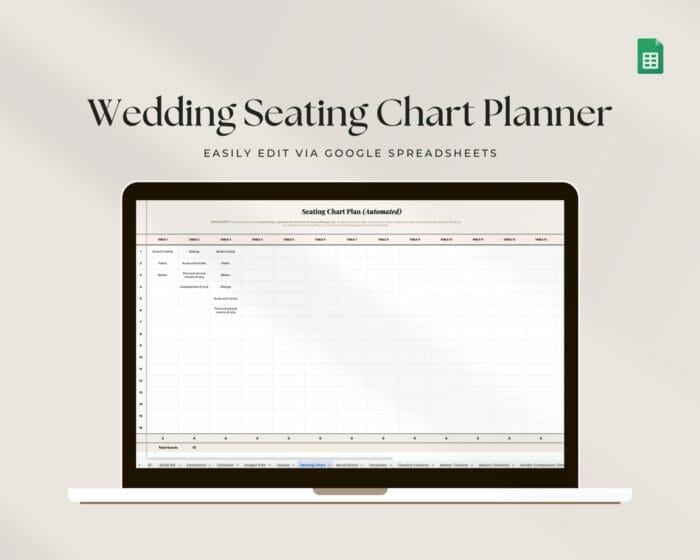 Wedding Seating Planner