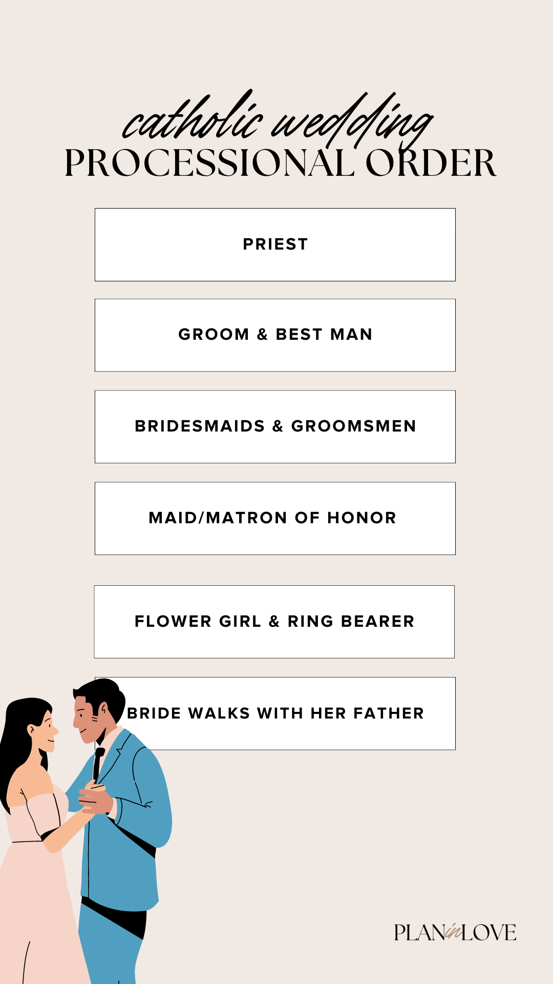 catholic wedding processional