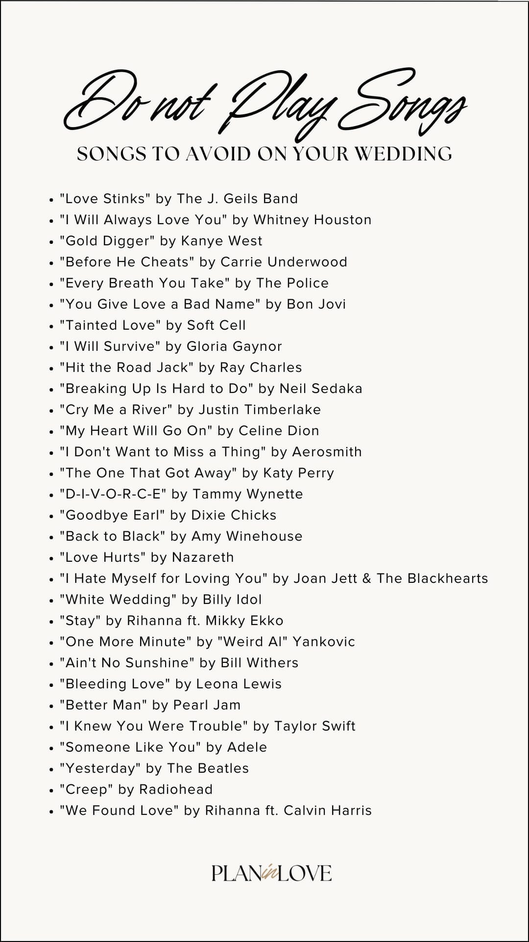 Songs to play at a wedding discount