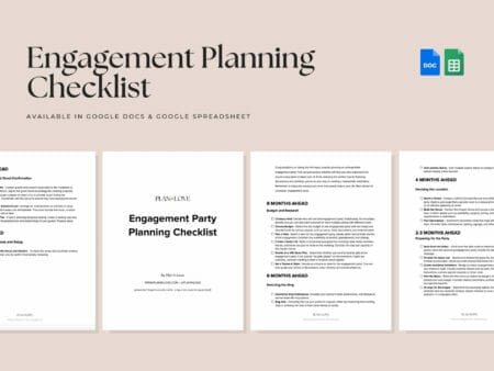 Free Engagement Planning Checklist