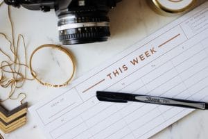 Checklist For A Stress-Free Wedding Week