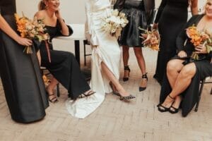 Black Bridesmaid Dresses Inspiration & Examples